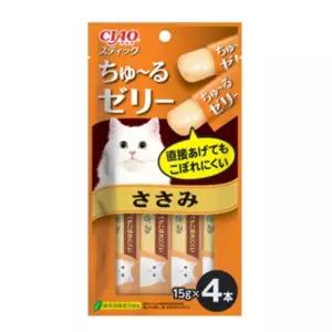 고양이 츄르 스틱 닭가슴살 4개입 1P 반려묘 간식 고양이스틱간식 (WBF3C00)