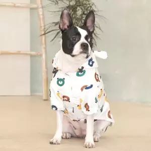 강아지 우비 바람막이 애견 비옷 S M L XL 진도개비옷 (WC15FC2)