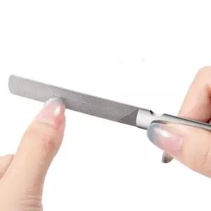 양면샌딩 스틸네일파일 손톱연마 매니큐어도구 122mm 금속파일 양면샌딩 (WC2025B)