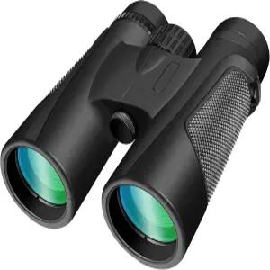 성인용 고출력 15X50 쌍안경 방수 50mm 대형 접안렌즈 안개 방지 야외 별 관찰용 BAK4 프리즘 FMC 렌즈