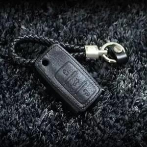 가죽 폭스바겐 스마트키홀더 A타입 소가죽키케이스 소가죽키커버 소가죽키지갑 차키홀더