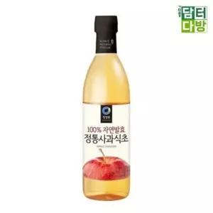 간편조리 청정원 정통 사과식초 X 470ml 3개