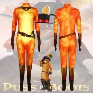 성인 ss 의상 부츠에 고양이 프레 바디 슈트 Onesie 남여 점프 망토 모자 할로윈 파티 공연