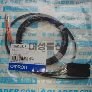 옴론 광섬유 센서 E32-T11R 2M 산업용 광케이블