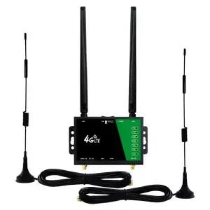 SIM 카드 슬롯이 있는 4G LTE CPE 라우터 WiFi 150Mbps 무선 방화벽 보호 4 안테나 모뎀