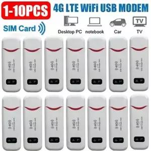 휴대용 WiFi USB 모뎀 스틱 4G LTE 라우터 150Mbps SIM 카드 슬롯 동글 노트북 UMPC MID 기기용