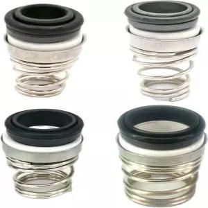 Type 155 카본/세라믹 링 NBR 씰 기계식 샤프트 물 스테인리스 스프링 순환 펌프용 씰(10mm)