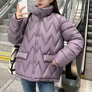가을 겨울용 여성 숏패딩 데일리 퀼팅 경량 점퍼 여성아우터