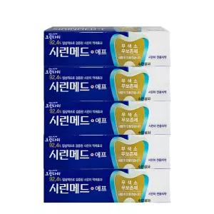 부광약품 시린메드 에프 시린이 치약 125g x5개