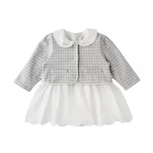 (GR)체크가디건SET바디슈트  36112-604-12