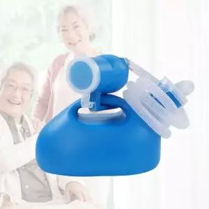 간이 소변기 노인 병원 요양 휴대용 이동식 오줌통 소변통 간이변기 (WEE902F)