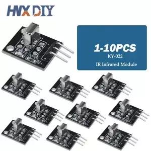 5/10pc KY022 IR 적외선 센서 수신기 모듈 Arduino 용 2.75.5V 원격 제어 3Pin TL1838 VS1838B 1838