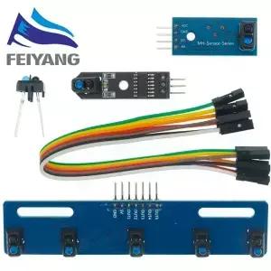 IR 적외선 라인 트랙 팔로워 센서 TCRT5000 장애물 회피 아두이노 AVR ARM PIC DC 5V