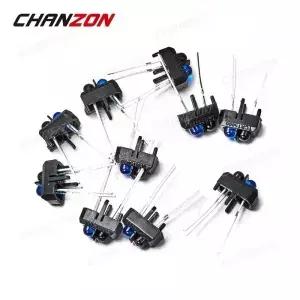 10pcs TCRT5000 IR LED 발광 다이오드 적외선 스위치 센서 라이트 램프 5000 광 트랜지스터 DIY 회로