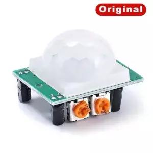 5PCS HCSR501 아두이노용 IR 초전기 적외선 PIR 모듈 모션 센서 감지기 조정