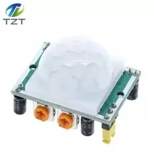 1/3PCS HCSR501 라즈베리 파이 키트용 아두이노용 IR 초전기 적외선 PIR 모션 센서 감지기 모듈 조정