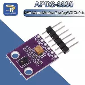 RGB 적외선 제스처 센서 APDS9930 DC 3.33.8V 아두이노 I2C 인터페이스 3.3V 감지 근접 컬러 UV 필터