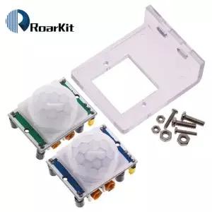 녹색 HCSR501 라즈베리 파이 키트 케이스 용 arduino IR 초전기 적외선 PIR 모션 센서 감지기 모듈 조정
