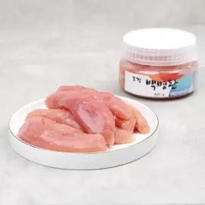 장보남 짜지않은 밥도둑 저염 명란젓 백명란 400g 파지