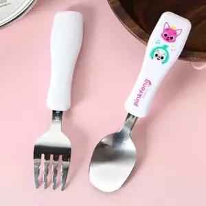 ( )핑크퐁 꼬마 스푼포크 세트