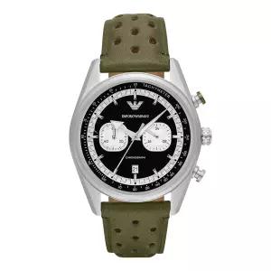 (공식본사정품) 아르마니 AR11709 (Racer) 레이서 크로노그래프 남성 가죽시계