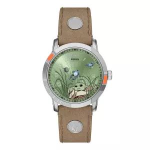 (공식본사정품) 파슬 LE1244SET (Grogu) STARWAR X Fossil 그로구 남성 가죽시계