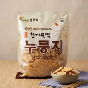 [한푸드]고소한 한끼뚝딱 누룽지 특대용량1.5kgX2