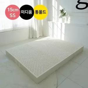 워너텍스 워너텍스 천연라텍스 통몰드 매트리스 15cm SS + 방수속커버