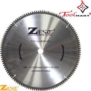 ZEST초경톱날 알루미늄용 14인치120날3.0mm 툴마트