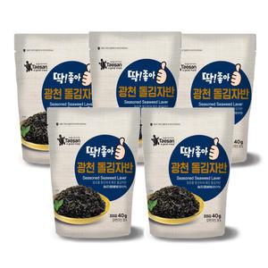 딱좋아 광천김자반40G X 5봉