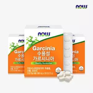 [나우푸드코리아] 나우푸드 수용성 가르시니아 120정 3박스 3개월분