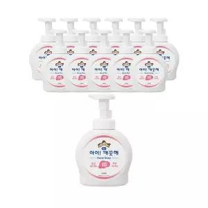 아이깨끗해 핸드워시 용기, 레몬, 490ml, 12개
