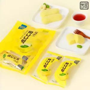 달광상회 제주 바나나떡 50g 12개입 전통 떡 간식 찰떡