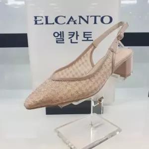 HC11 양가죽 여성화 5CM 세미케주얼 슬링백  Q7W5U41X3