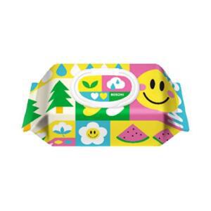보솜이 펀앤플레이 라이트 물티슈 캡형 55gsm 60매 x 10개