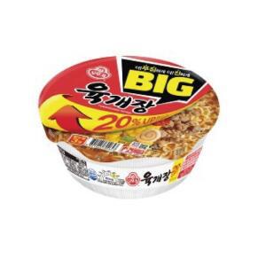 [오뚜기] 육개장 빅컵 104g 18개