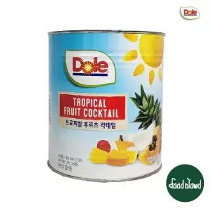DOLE 돌 후르츠 칵테일 3kg 열대과일 후르츠칵테일 대용량 통조림 /가공/안주/인스턴트/간식/화채