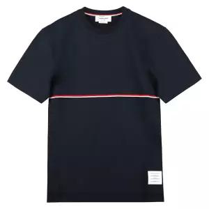 스트라이프 반팔 티셔츠 MJS221A J0058 415