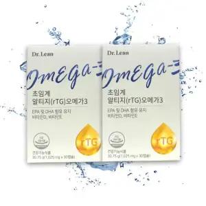[닥터린] 닥터린 초임계 알티지 오메가3 1025mg 30캡슐 X 2 TB