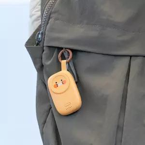 카카오프렌즈 애플워치톡 케이블 보조배터리 1200mAh 기내반입 가능/KC인증완료