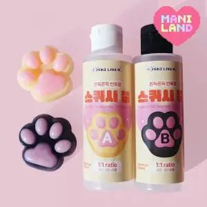 마니랜드 스퀴시 젤 240ml 공예용 말랑이 슬라임 만들기 DIY 스퀴시젤