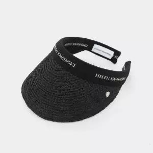 26SS 비앙카 바이저 여성 썬캡 HAT52491 CHARCOAL BLACK