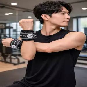 발목 중량 밴드 발 손목 아령 발목에차는 모래주머니 팔 홈트 조깅 다리 태권도 복싱 운동용