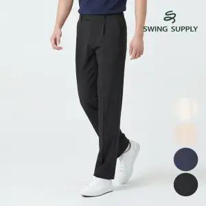 스윙서플라이 남성 여름 썸머 쿨스판 릴렉스핏 세미와이드 골프 바지 통기성과 활동성 W521SL62