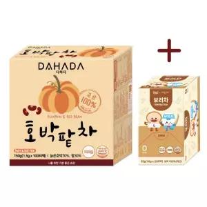 다하다 호박팥차 100티백 + 보리차 20티백