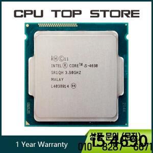 인텔 코어 i5 4690 CPU 프로세서 3.5Ghz LGA 1150 쿼드 데스크탑 SR1QH