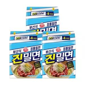 오뚜기 진밀면 4입 x 3개/총12입