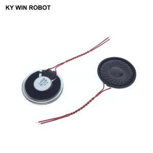 2개/몫 새로운 초박형 스피커 8 옴 1 와트 직경 30MM 3CM 두께 5MM 와이어 길이