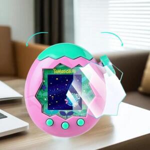 Tamagotchi Paradise 용 1 세트 패널 보호 커버 클리어 옐로우 스크린 프로텍터 풀 필름 게임 액세서리