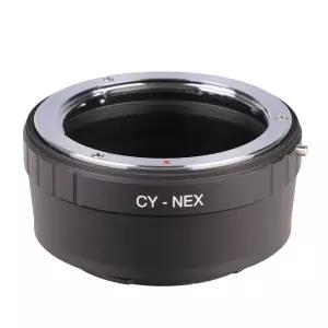 Contax Yashica CY 렌즈 용 CY-NEX 어댑터 링 소니 E 마운트 NEX-3 NEX-5 5C 5N 5R 카메라